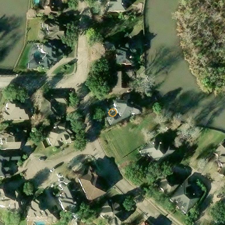 Aerial of 2811 Peninsulas Dr, Missouri City, TX 77459