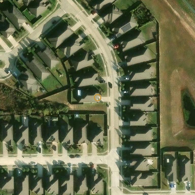 Aerial of 28342 Buffalo Fork Ln, Katy, TX 77494