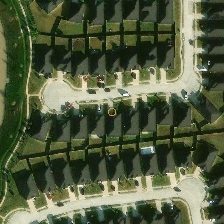 Aerial of 28934 Lupo River Ct, Fulshear, TX 77441