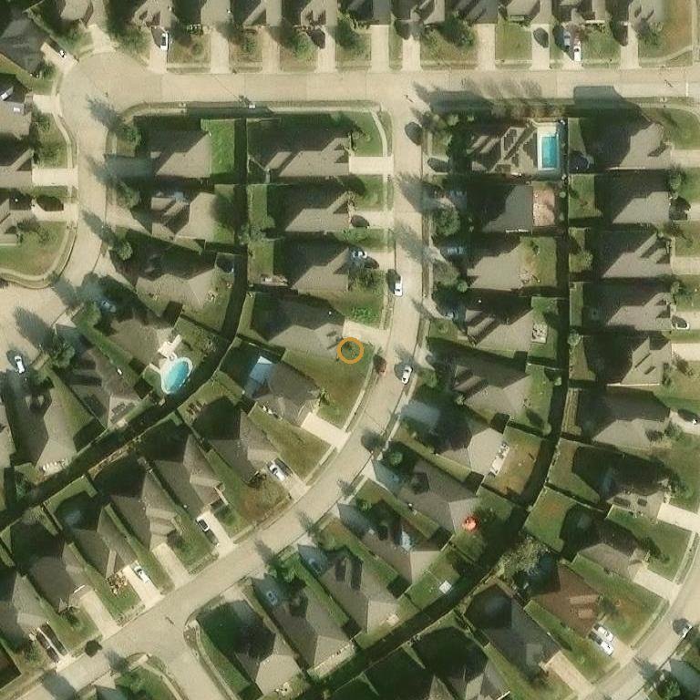Aerial of 29027 Jacobs River Dr, Katy, TX 77494