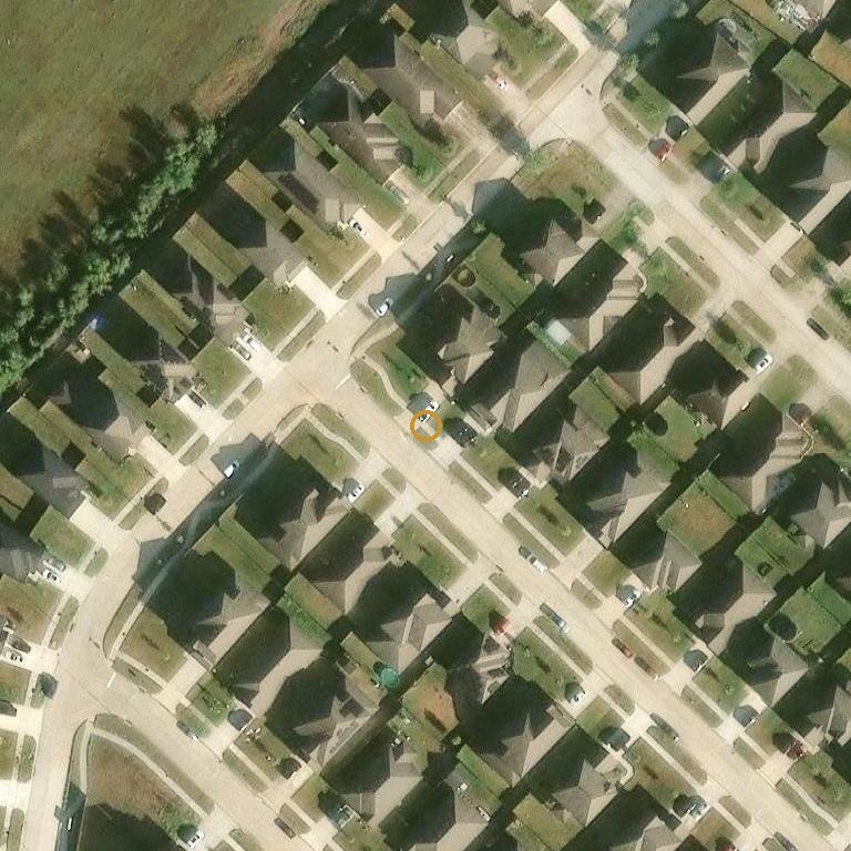 Aerial of 2903 Silverhorn Ln, Rosenberg, TX 77471