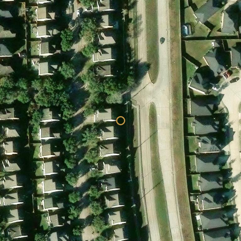 Aerial of 2907 Feather Green Trl, Fresno, TX 77545