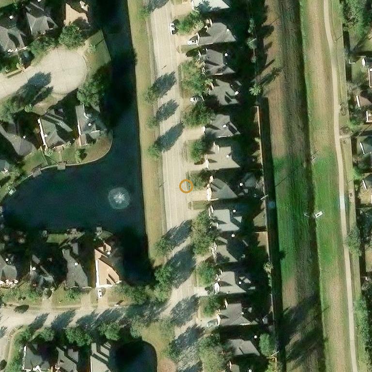 Aerial of 2907 Lake Shore Harbour Dr, Missouri City, TX 77459