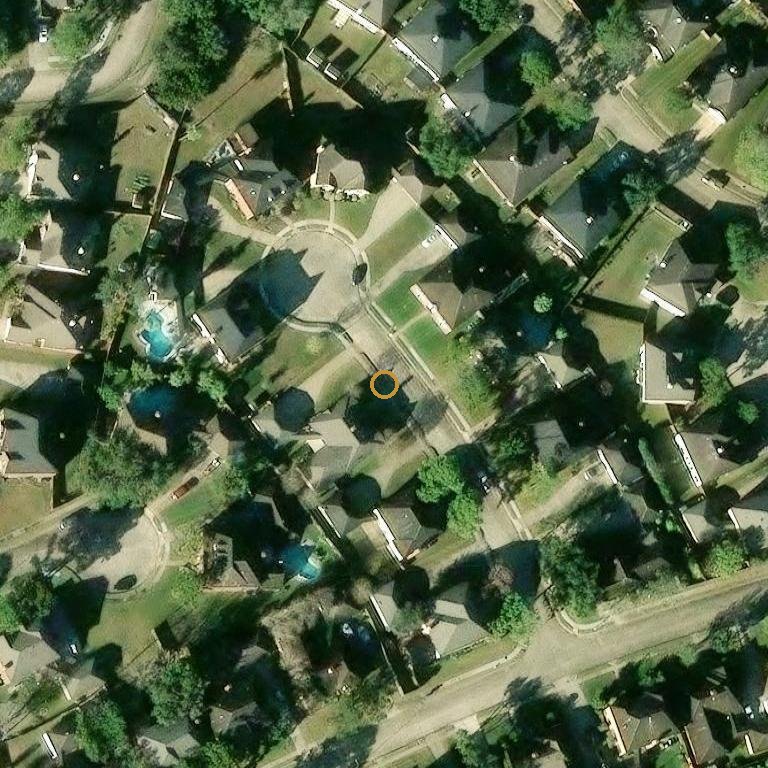 Aerial of 2919 Bull Run Ct, Missouri City, TX 77459