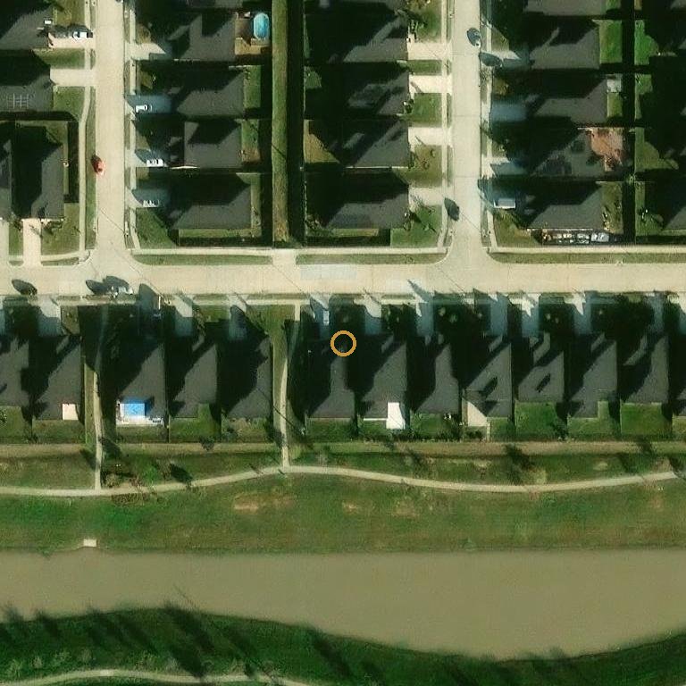 Aerial of 29311 Red Rocks Park Dr, Katy, TX 77494