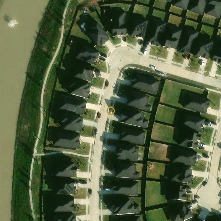 Aerial of 29535 Red Rocks Park Dr, Katy, TX 77494