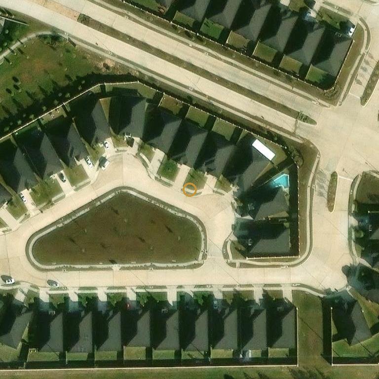 Aerial of 29751 Cayenne Cir, Katy, TX 77494