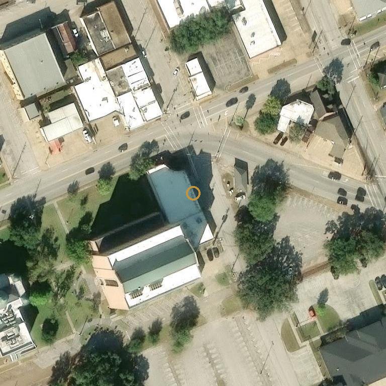 Aerial of 301 Jackson St, Richmond, TX 77469
