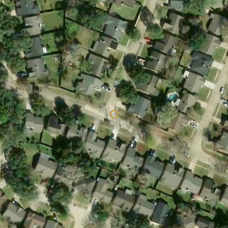 Aerial of 3018 Frontier Dr, Sugar Land, TX 77479