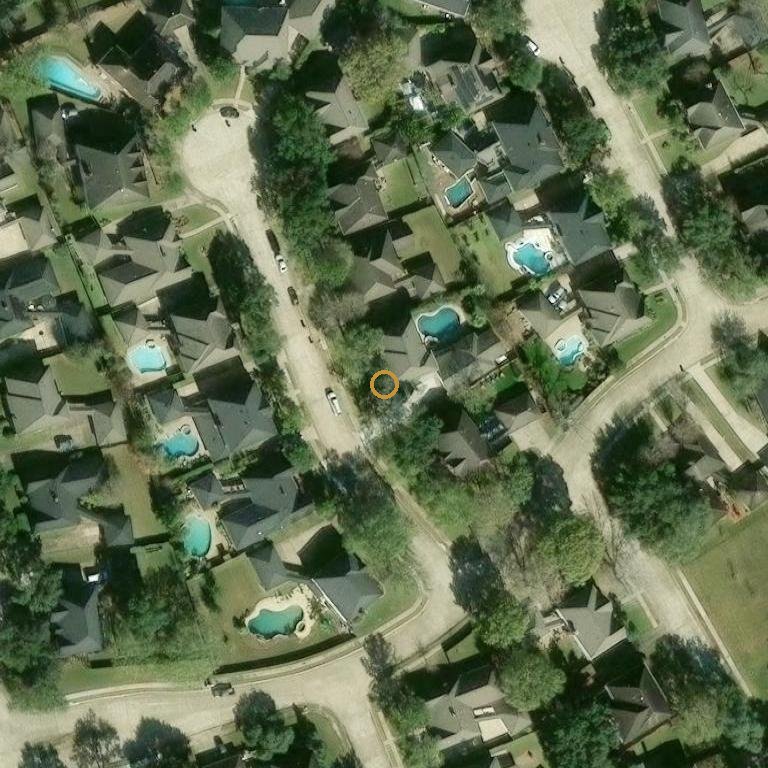 Aerial of 31 Pembroke St, Sugar Land, TX 77479