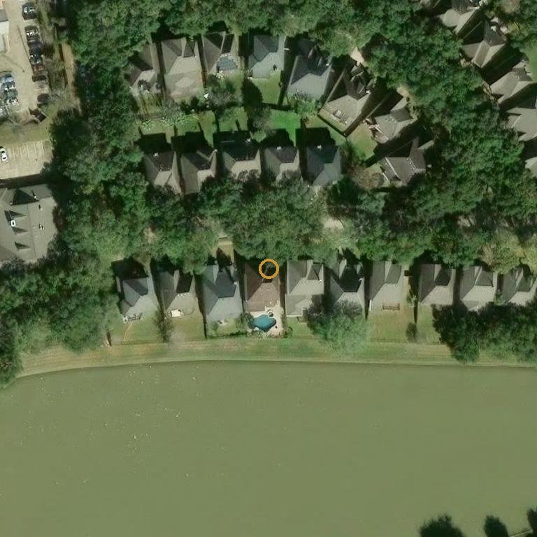 Aerial of 3119 Waters Way Dr, Sugar Land, TX 77478