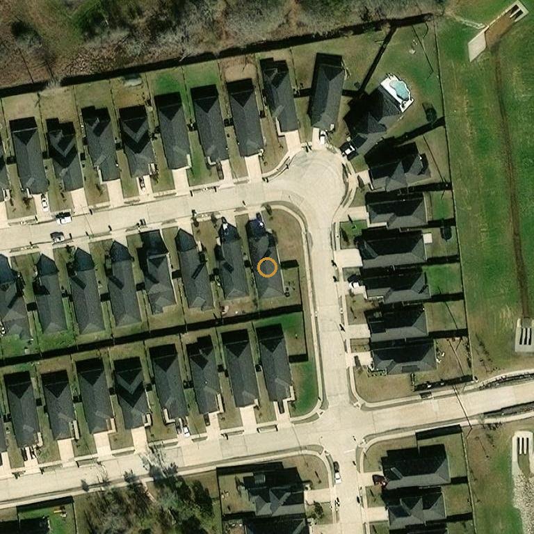 Aerial of 31618 Heguy Pass, Fulshear, TX 77441