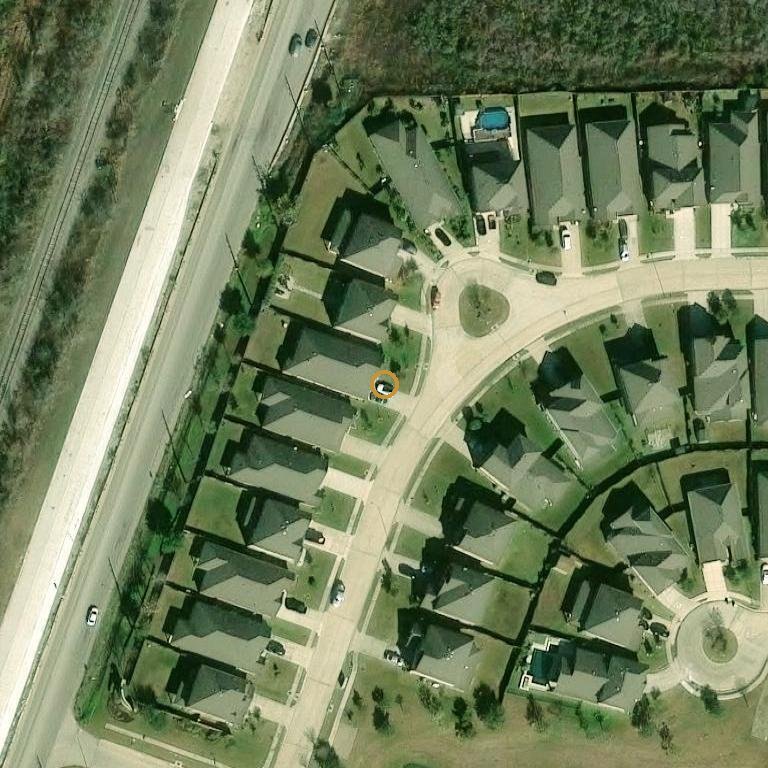 Aerial of 3207 Anderwood Arbor Ln, Pearland, TX 77584