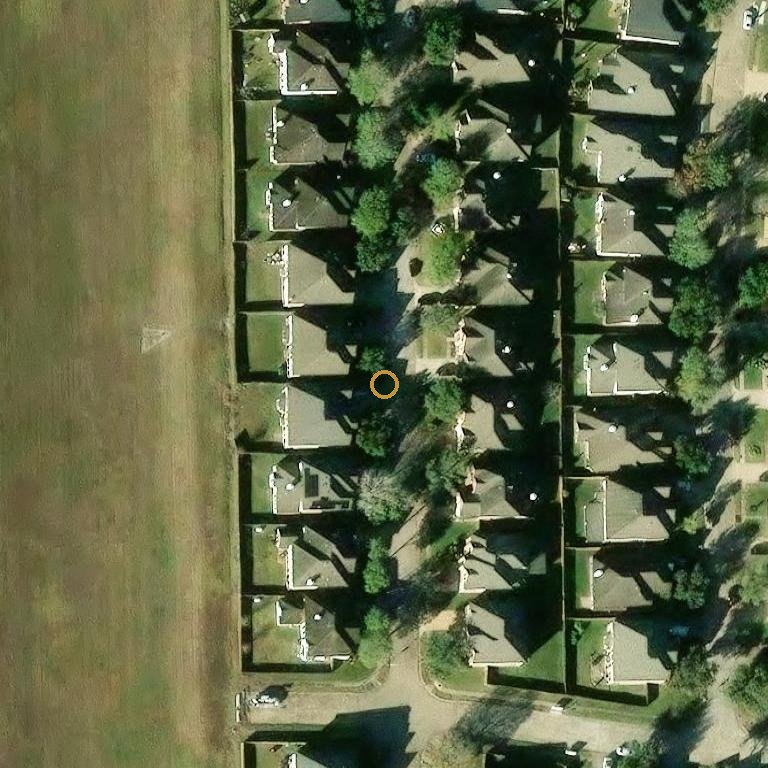 Aerial of 3211 Village Pond Ln, Fresno, TX 77545