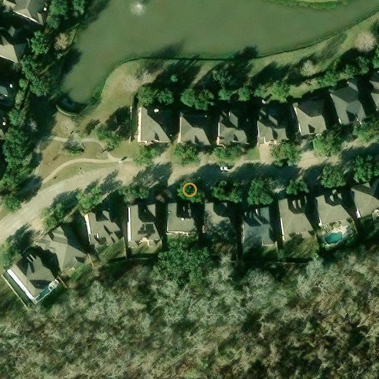 Aerial of 3215 London Ln, Missouri City, TX 77459
