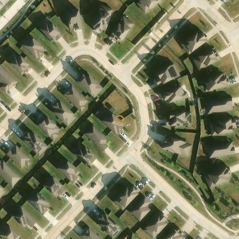 Aerial of 3222 Owl Hollow Dr, Rosenberg, TX 77471