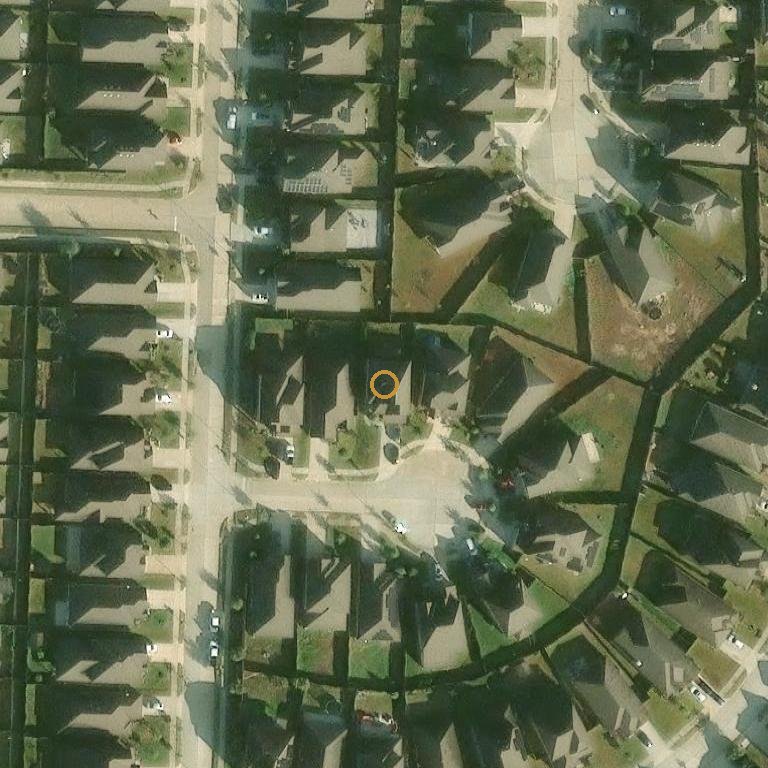 Aerial of 32714 Oak Heights Ln, Brookshire, TX 77423