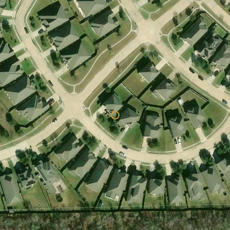 Aerial of 3303 Regal Park Ln, Pearland, TX 77584