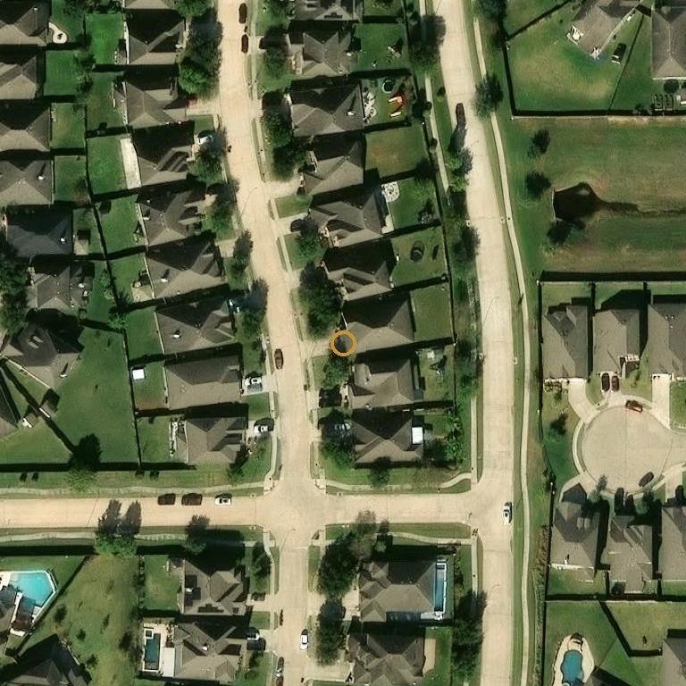 Aerial of 3314 Karleigh Way, Richmond, TX 77406