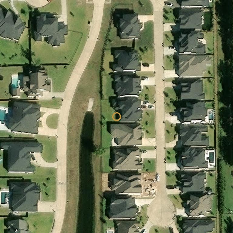Aerial of 3335 Wlnterwood Way, Fulshear, TX 77441