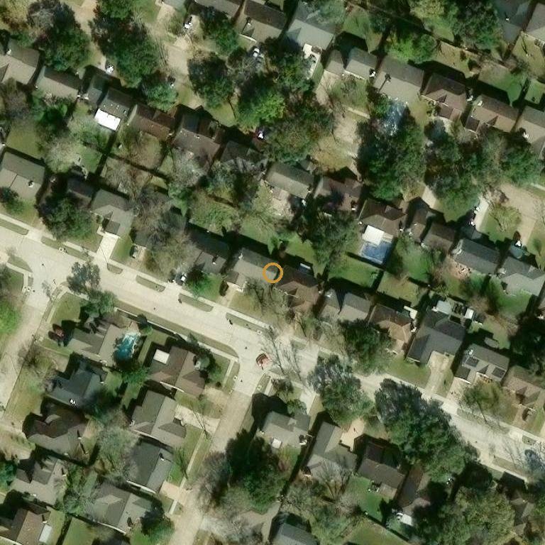 Aerial of 3407 Green Fields Dr, Sugar Land, TX 77479