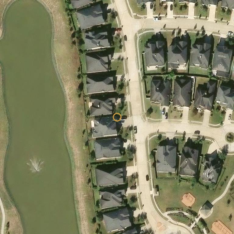 Aerial of 343 Summer Crescent Dr, Rosenberg, TX 77469