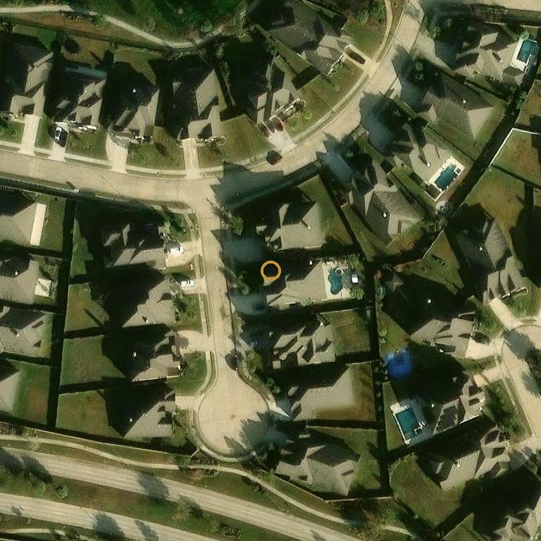 Aerial of 3503 Hagerman Fossil Ct, Katy, TX 77494