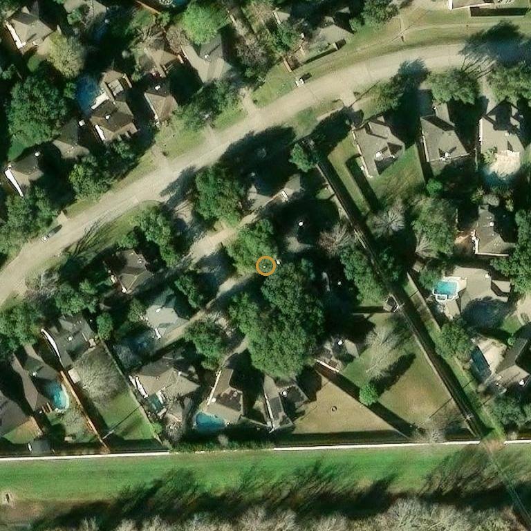 Aerial of 3603 Hawkins Cir, Missouri City, TX 77459