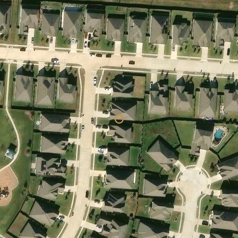 Aerial of 3719 Aspen Springs Dr, Rosenberg, TX 77469