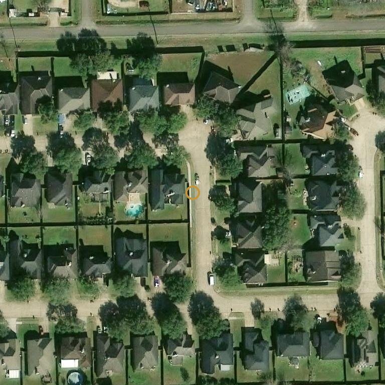 Aerial of 3815 East Arbor Bough Cir, Fresno, TX 77545