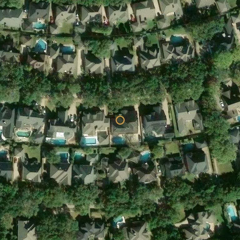 Aerial of 3818 Springhillln, Sugar Land, TX 77479