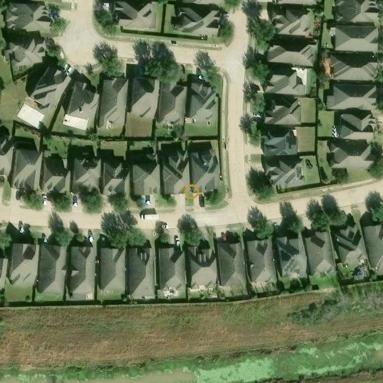 Aerial of 3834 Camden Fields Ln, Richmond, TX 77407