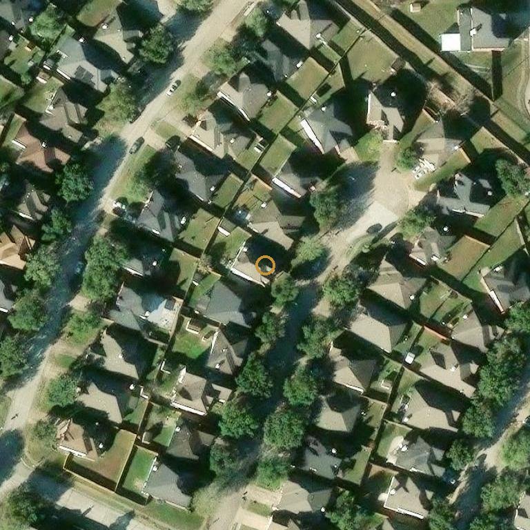 Aerial of 3906 Elm Stream Ct, Fresno, TX 77545