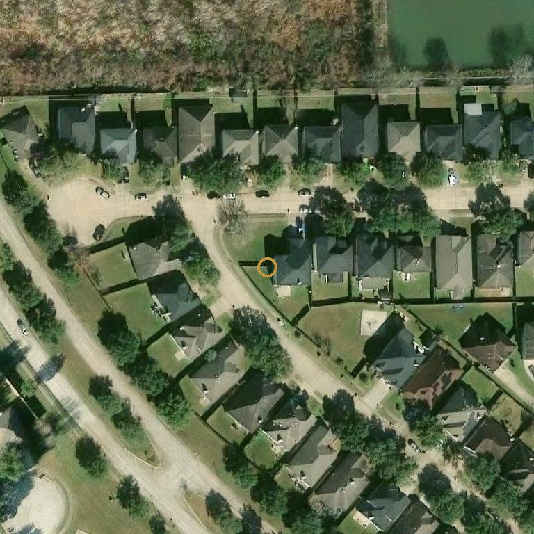 Aerial of 3914 Norfolk Pine St, Fresno, TX 77545