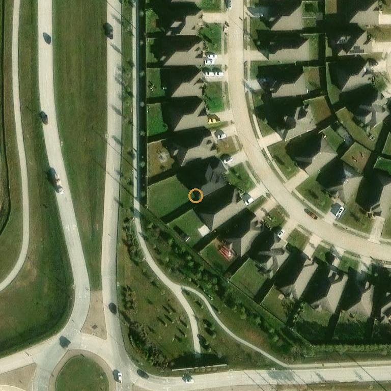 Aerial of 3931 McDonough Way, Katy, TX 77494