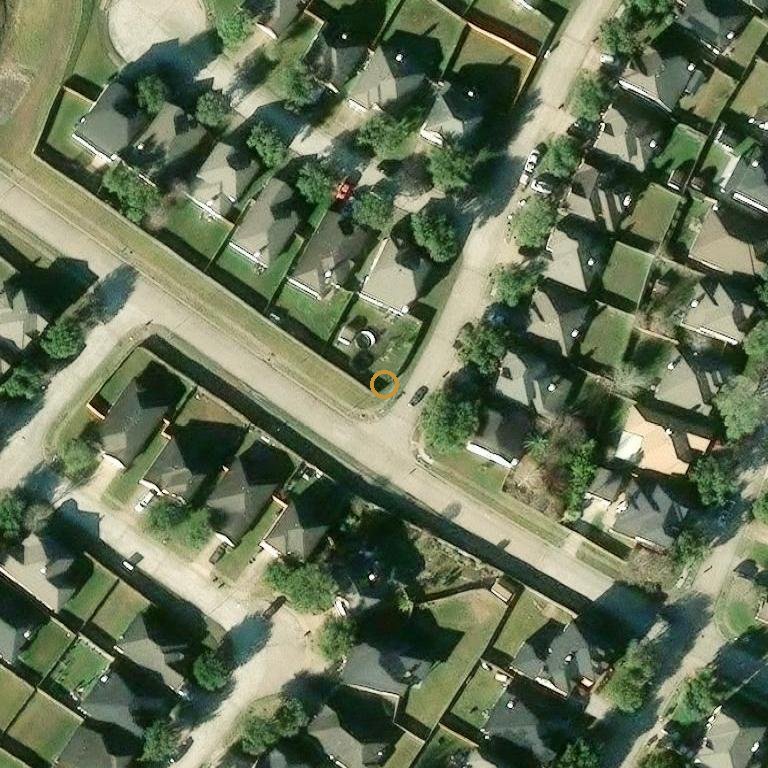 Aerial of 3947 Oak Plank, Fresno, TX 77545