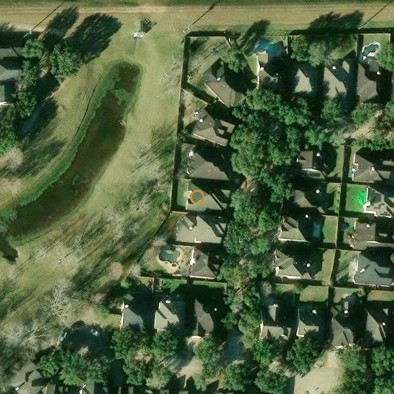Aerial of 3962 Inglewood Cir, Missouri City, TX 77459