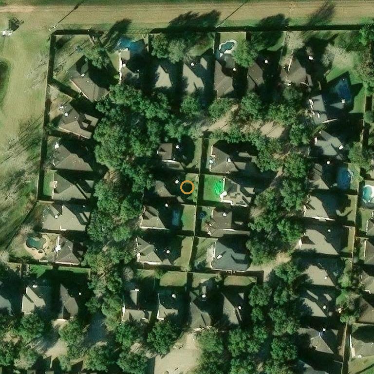 Aerial of 3971 Inglewood Cir, Missouri City, TX 77459