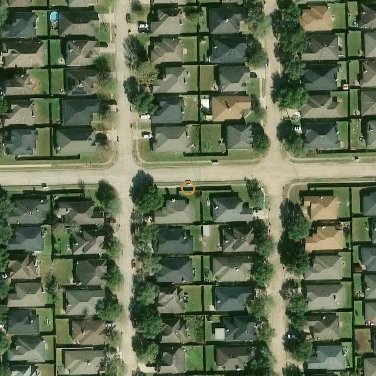 Aerial of 4023 Floral Way Ct, Fresno, TX 77545