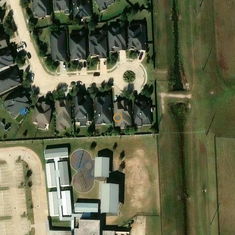 Aerial of 4103 Sycamore Turn Dr, Richmond, TX 77406