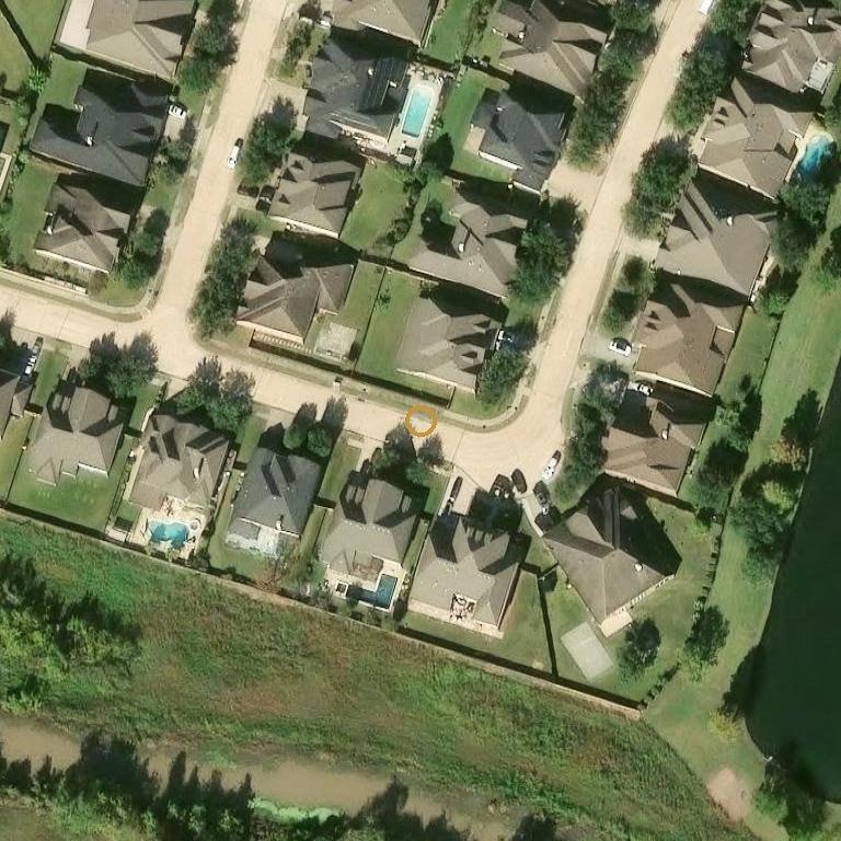 Aerial of 4103 Windmill Hill Dr, Richmond, TX 77407