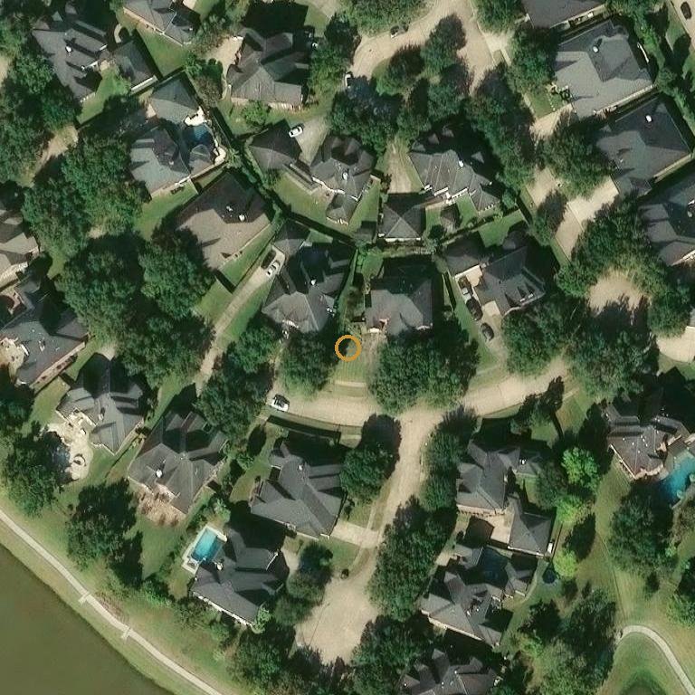 Aerial of 4114 Fisher Lake Dr, Richmond, TX 77406