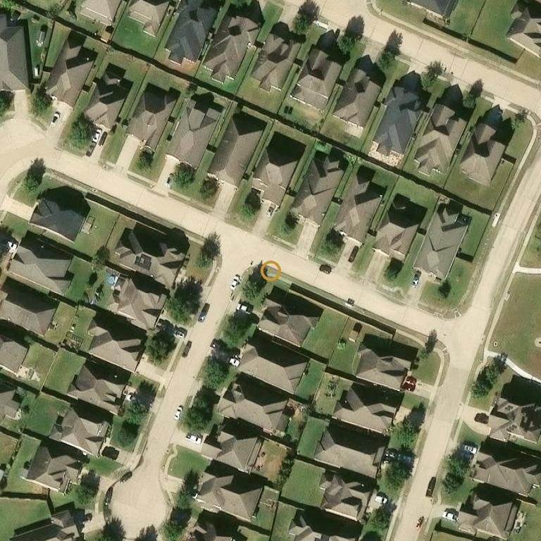 Aerial of 422 Iris Rose Ct, Richmond, TX 77469