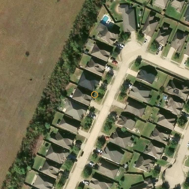 Aerial of 427 Heatherton Hill Dr, Rosenberg, TX 77469