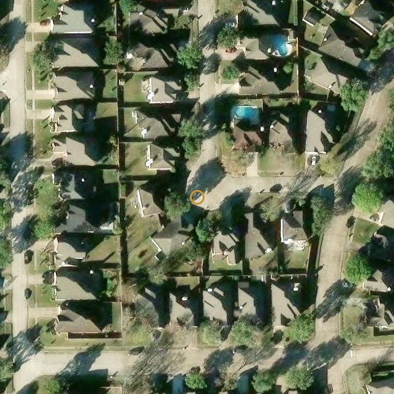 Aerial of 457 Corridor Way, Stafford, TX 77477