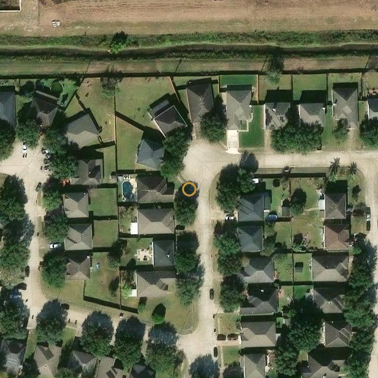 Aerial of 4707 E Parma Dr, Rosenberg, TX 77471