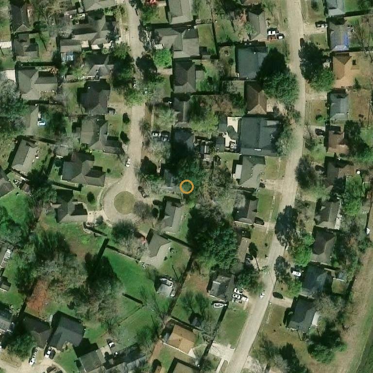 Aerial of 4806 Ridgewest St, Houston, TX 77053