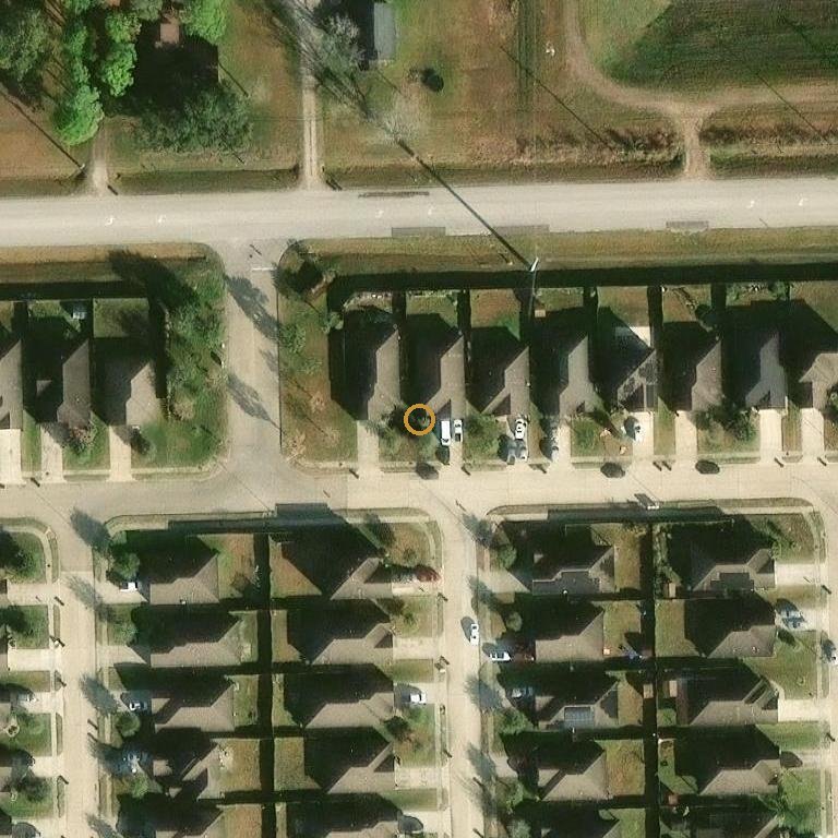 Aerial of 4903 Jagged Cliff Ln, Rosenberg, TX 77469