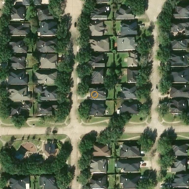 Aerial of 4911 Lake Dasi El Ct, Richmond, TX 77407