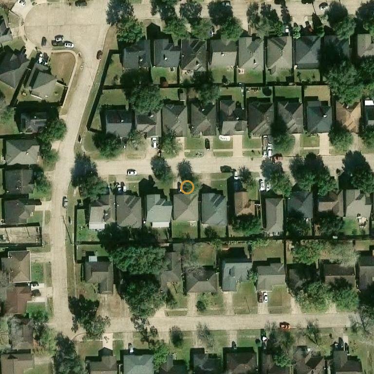 Aerial of 4923 Bryant Ridge Rd, Houston, TX 77053